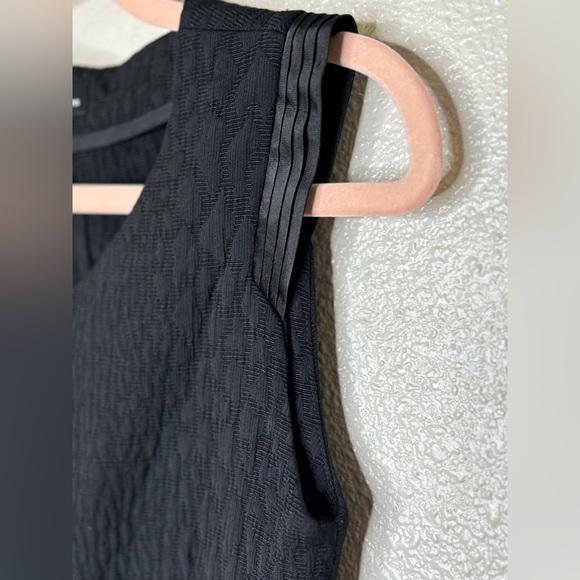 The Kooples Zip Front Jacquard Knit Sleeveless Mini Dress - Picture 7 of 7